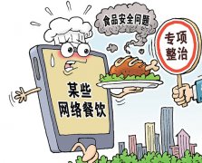消费者采办食物时